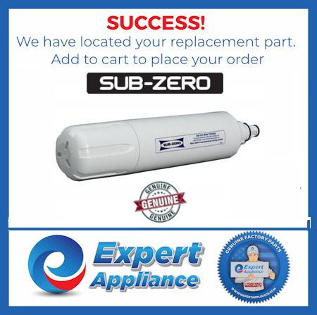 Genuine Sub Zero Water Filter