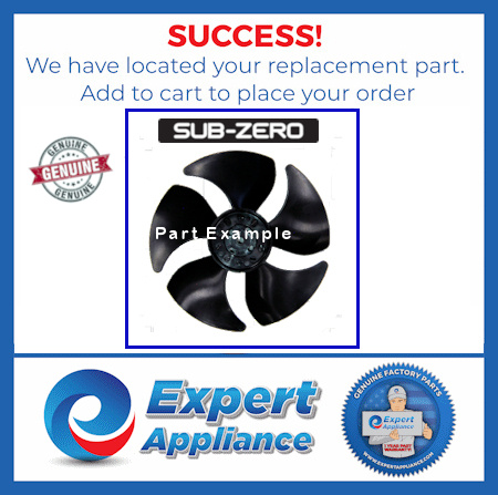 Sub Zero Condenser Fan Blade
